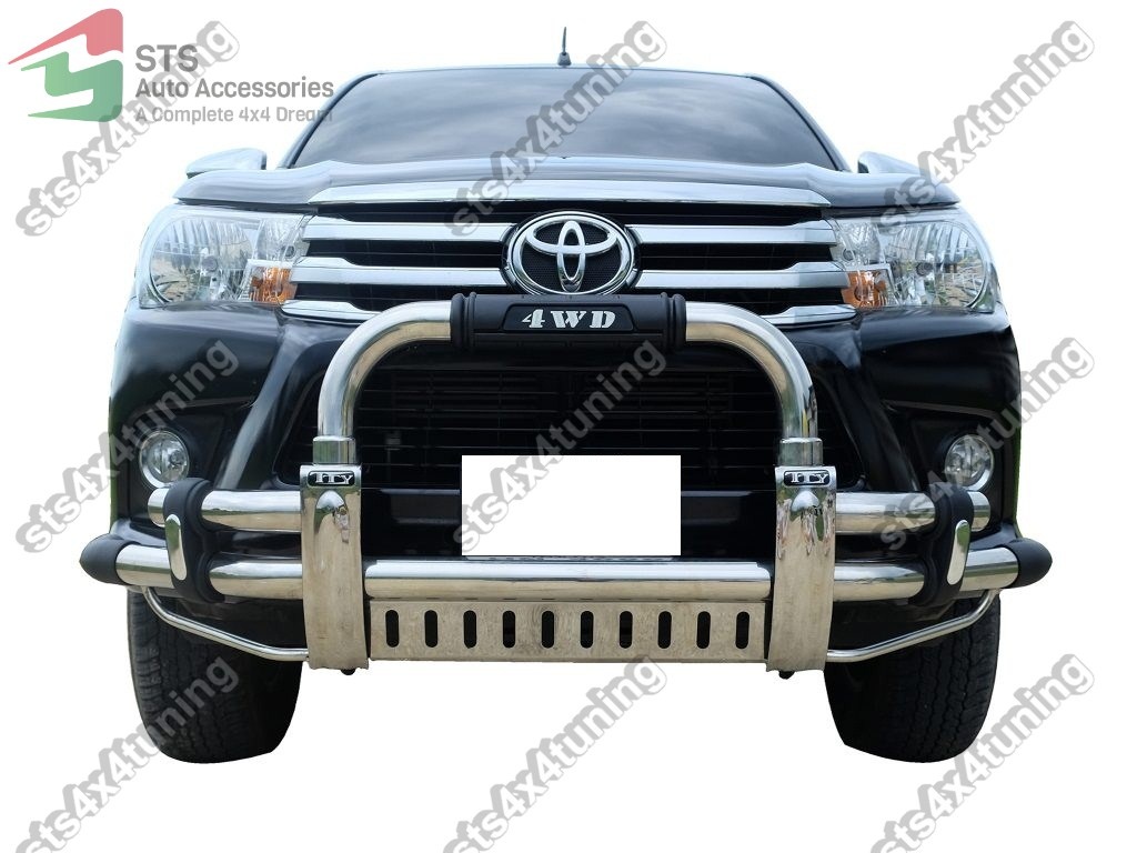 BULLBAR DIN INOX TOYOTA HILUX REVO 2016-2018[FS60]