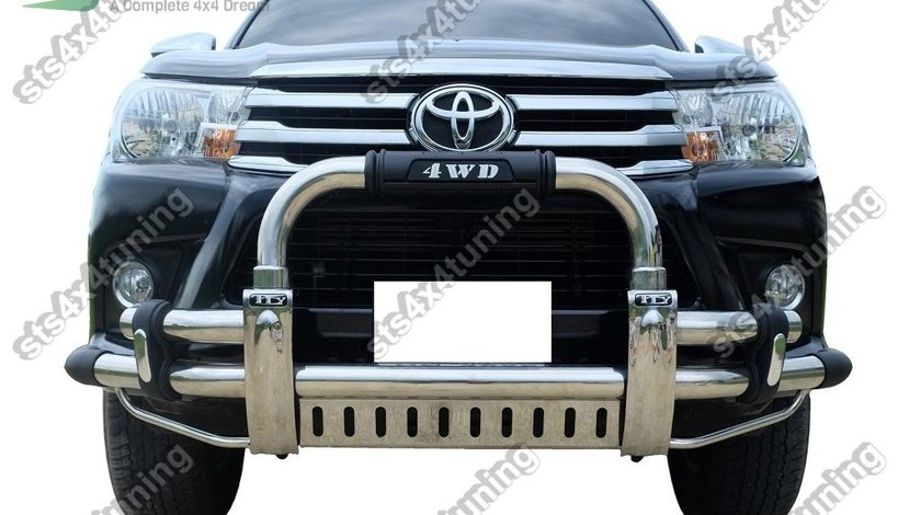 BULLBAR DIN INOX TOYOTA HILUX REVO 2016-2018[FS60]