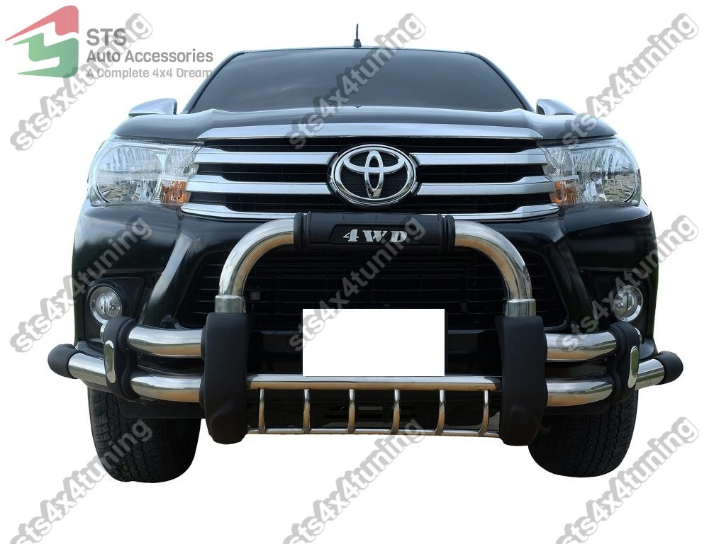 BULLBAR DIN INOX TOYOTA HILUX REVO 2016-2020[FS53]