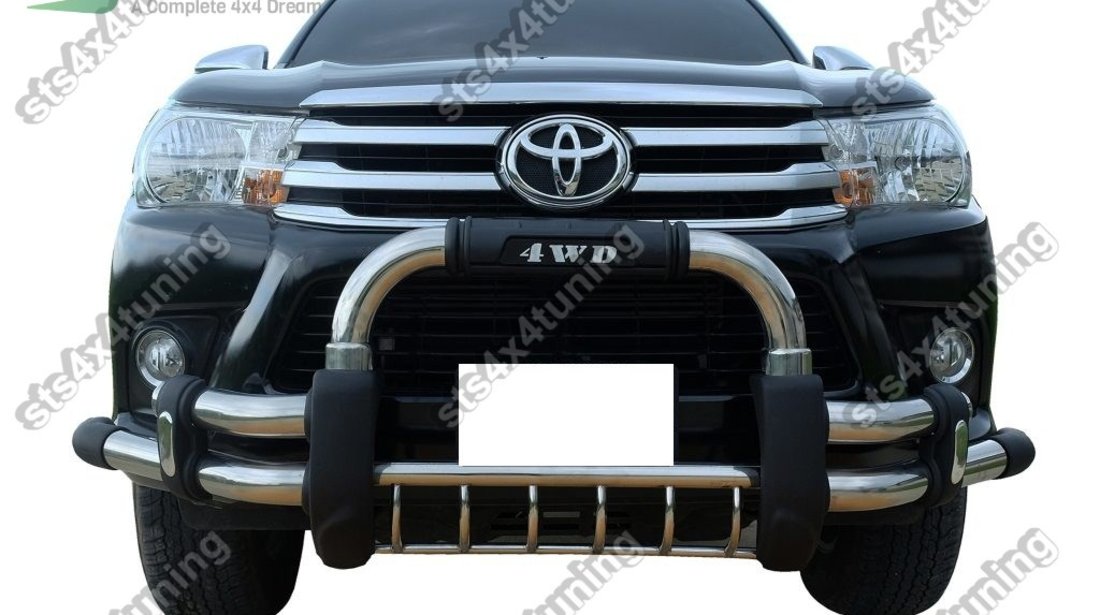 BULLBAR DIN INOX TOYOTA HILUX REVO 2016-2020[FS53]