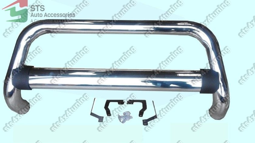 BULLBAR DIN INOX TOYOTA HILUX REVO 2016+ 3"/76mm [V2]