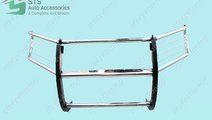 BULLBAR DIN INOX TOYOTA HILUX REVO 2016+ CU GRILA ...