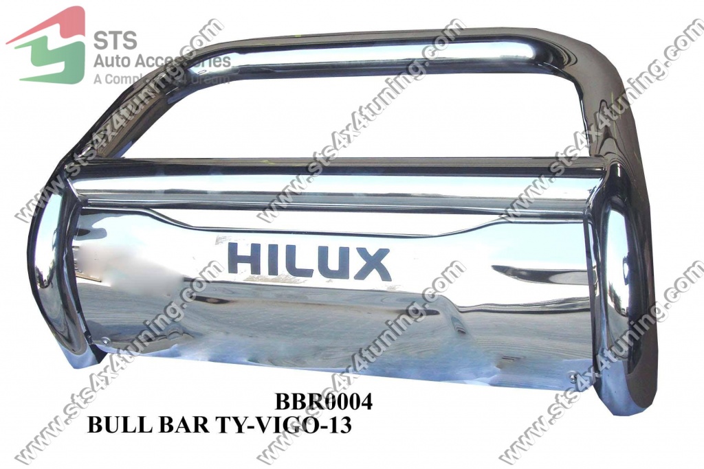 BULLBAR DIN INOX TOYOTA HILUX VIGO 2005-2016 [3"/76mm][Q33]