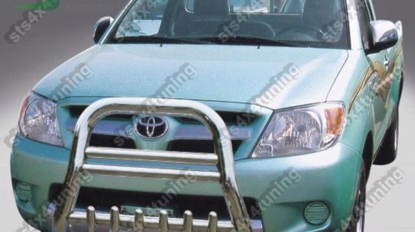 BULLBAR DIN INOX TOYOTA HILUX VIGO 2005-2016[3"/76mm]