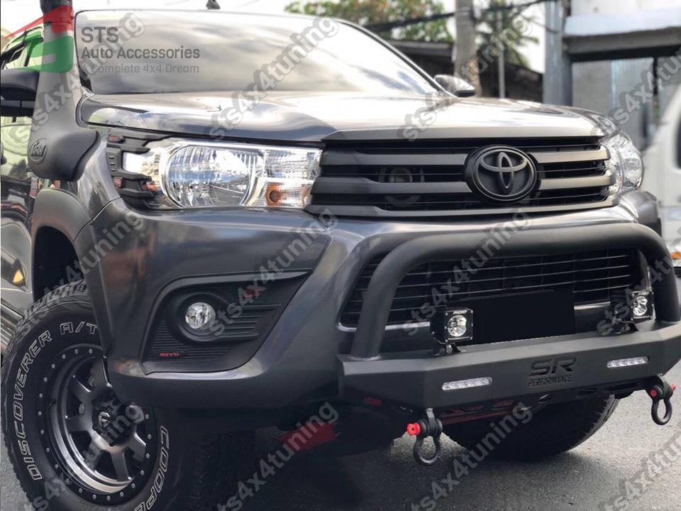 BULLBAR HEAVY DUTY CU LED TOYOTA HILUX REVO 2016-2022 [F15][V7]