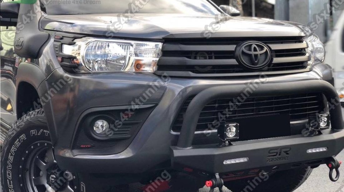 BULLBAR HEAVY DUTY CU LED TOYOTA HILUX REVO 2016-2022 [F15][V7]