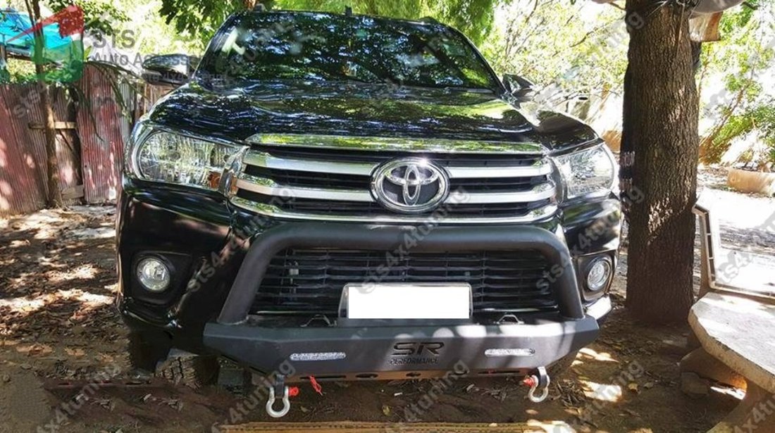 BULLBAR HEAVY DUTY CU LED TOYOTA HILUX REVO 2016-2022 [F15][V7]