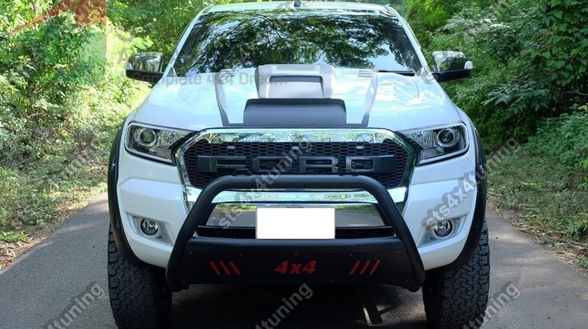 BULLBAR NEGRE FORD RANGER T6/MC 2012-2018 [V1]