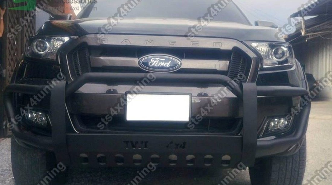 BULLBAR NEGRE FORD RANGER T6/MC 2012-2018 [V2]