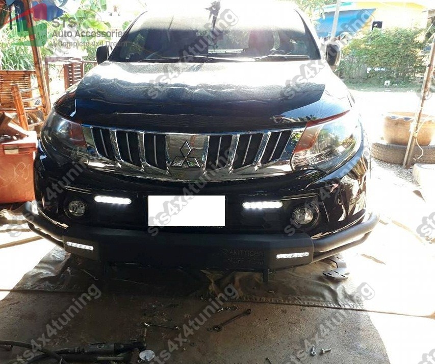 BULLBAR WITH LED MITSUBISHI TRITON L200 2015-2018 [F15-1][V3]
