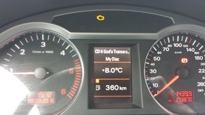 Buna am un audi a6 2.0 tdi 2008 si am in bord aprins un senzor sub forma de pompa ce trebuie sa fac?