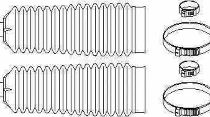 Burduf caseta directie OPEL VECTRA B 36 TOPRAN 207 523