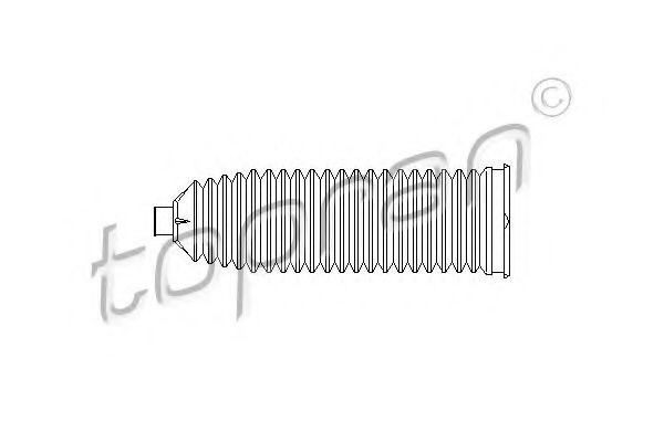 Burduf cauciuc, directie MERCEDES E-CLASS T-Model (S211) (2003 - 2009) TOPRAN 401 526 piesa NOUA
