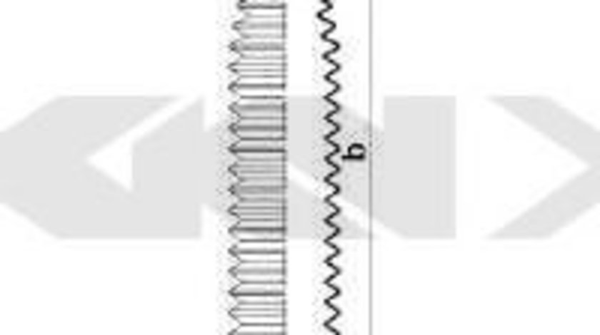 Burduf cauciuc, directie OPEL CORSA C (F08, F68) (2000 - 2009) SPIDAN 83993 piesa NOUA