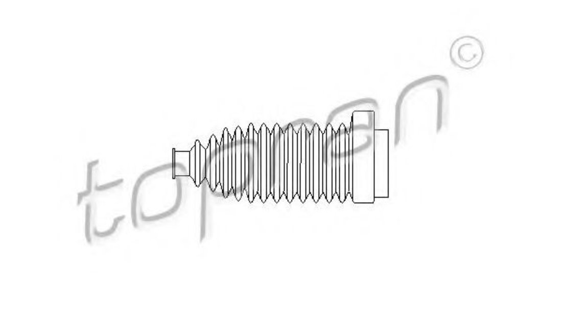 Burduf cauciuc, directie VW GOLF III (1H1) (1991 - 1998) TOPRAN 103 504 piesa NOUA