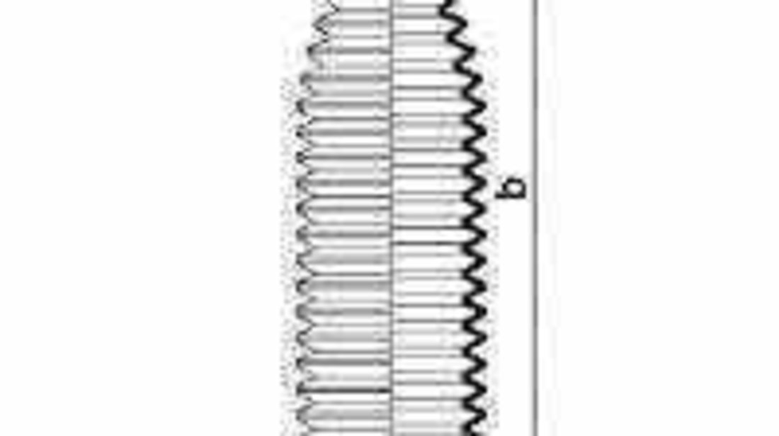 Burduf cauciuc, directie VW GOLF IV (1J1) SPIDAN 84001