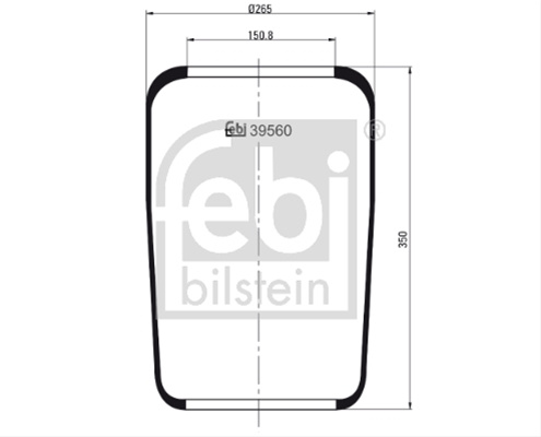 Burduf, Suspensie Pneumatica Febi Bilstein Daf 39560