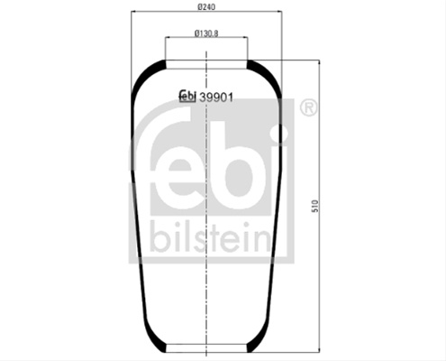Burduf, Suspensie Pneumatica Febi Bilstein Man 39901