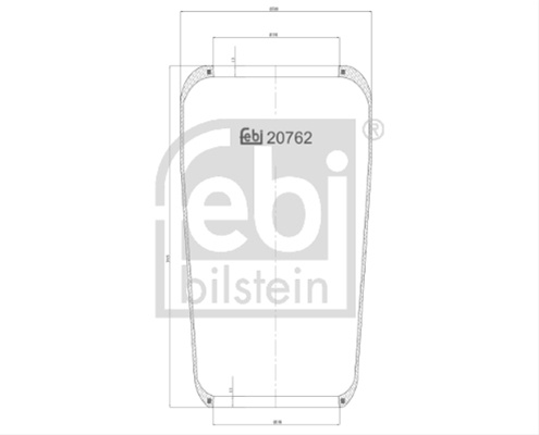 Burduf, Suspensie Pneumatica Febi Bilstein Neoplan 20762