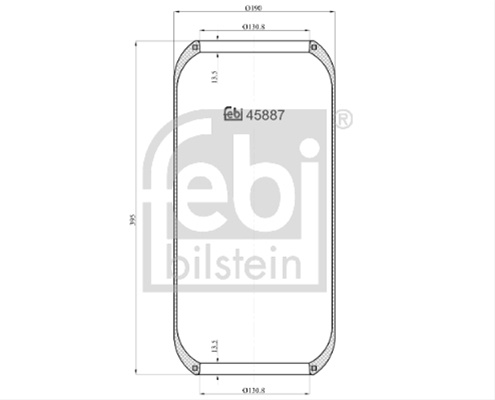Burduf, Suspensie Pneumatica Febi Bilstein Volvo 45887