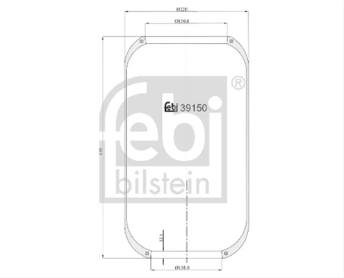 Burduf, Suspensie Pneumatica Febi Bilstein Volvo 39150