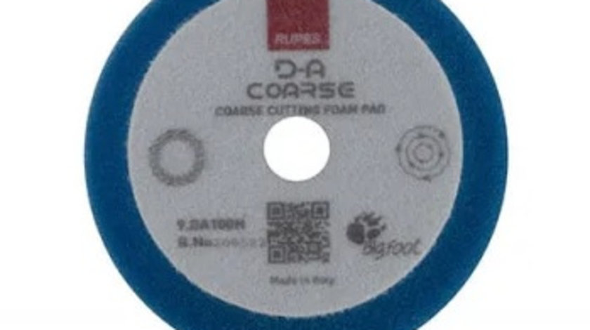 Burete Abraziv Polish Rupes D-A Coarse Foam Pad 100MM Albastru 9.DA100H