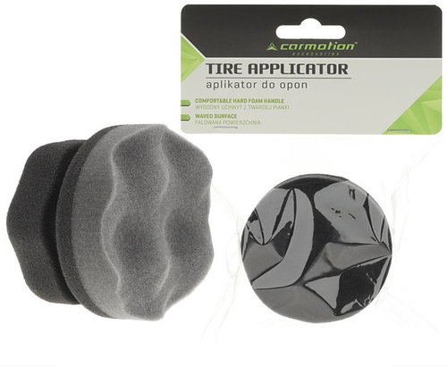 Burete Aplicator Anvelope Carmotion Gri / Negru 83112