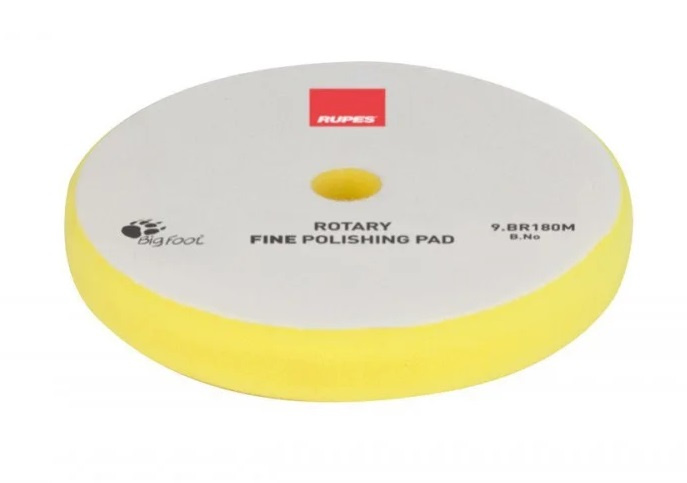 Burete Fin Galben Polish Rupes Rotary 155/160MM 9.BR180M