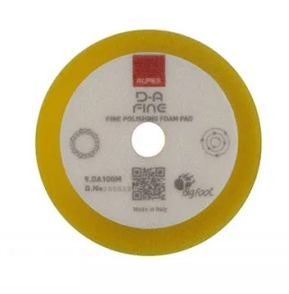 Burete Fin Polish Rupes D-A Fine Foam Pad 100MM Galben 9.DA100M