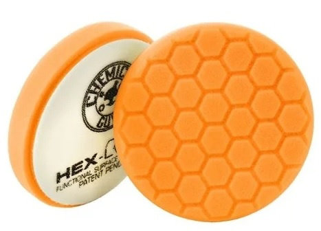 Burete Polish Abraziv Chemical Guys Hex Logic Portocaliu 165MM BUFX_102HEX65