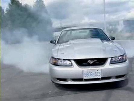 Burnout in slow motion Burnout in slow motion