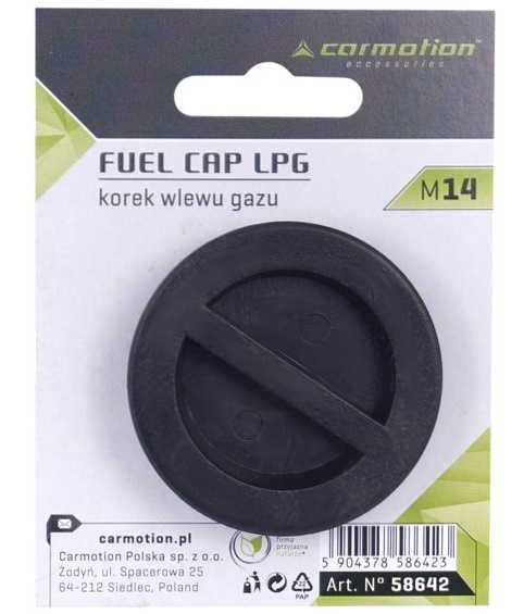 Buson Umplere Gaz Gpl M14 Carmotion Negru 58642