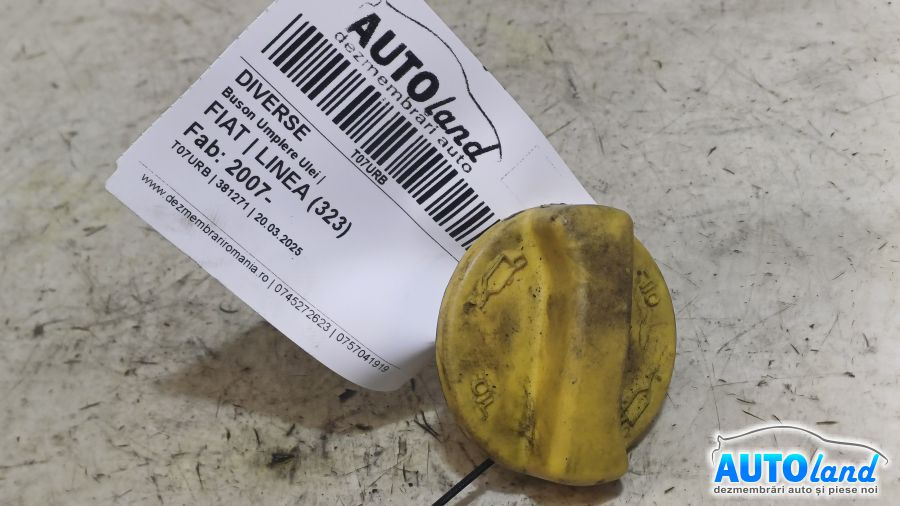 Buson Umplere Ulei Fiat LINEA 323 2007