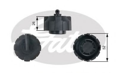 Buson,vas expansiune ALFA ROMEO 166 (936) (1998 - 2007) GATES RC213 piesa NOUA