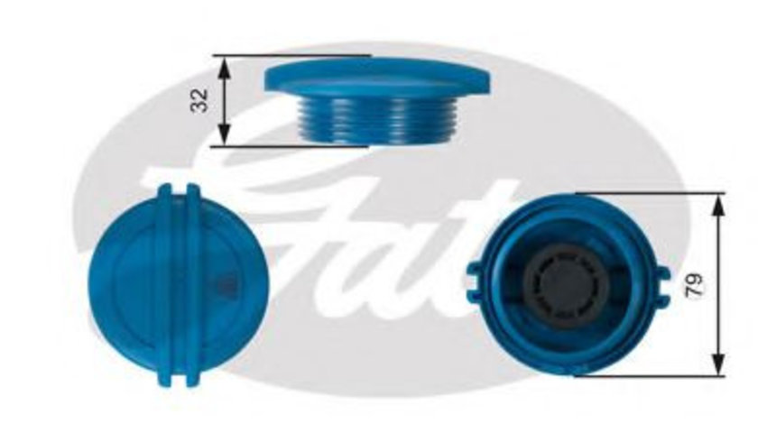 Buson,vas expansiune AUDI A4 (8E2, B6) (2000 - 2004) GATES RC228 piesa NOUA