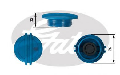 Buson,vas expansiune AUDI A4 Cabriolet (8H7, B6, 8HE, B7) (2002 - 2009) GATES RC228 piesa NOUA