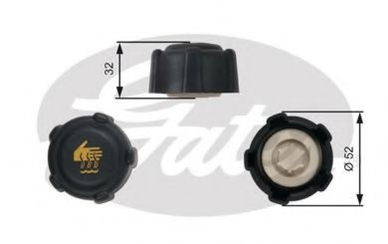 Buson,vas expansiune DACIA LOGAN Pick-up (US) (2008 - 2016) GATES RC223 piesa NOUA
