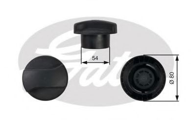 Buson,vas expansiune FORD GALAXY (WGR) (1995 - 2006) GATES RC224 piesa NOUA