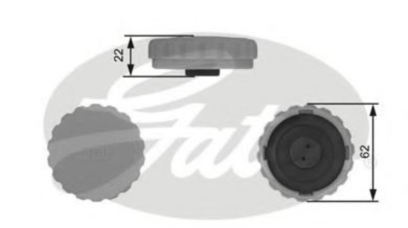 Buson,vas expansiune OPEL ASTRA F Combi (51, 52) (1991 - 1998) GATES RC235 piesa NOUA