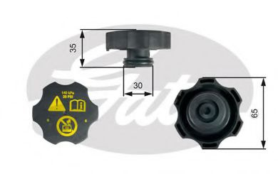 Buson,vas expansiune OPEL INSIGNIA Combi (2008 - 2016) GATES RC249 piesa NOUA