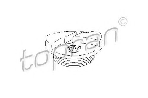 Buson,vas expansiune VW LUPO (6X1, 6E1) (1998 - 2005) TOPRAN 111 311 piesa NOUA