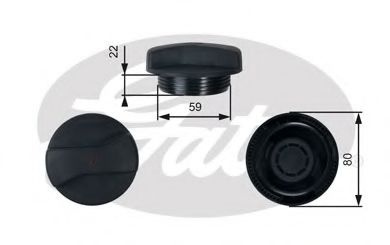 Buson,vas expansiune VW PASSAT (3B3) (2000 - 2005) GATES RC245 piesa NOUA
