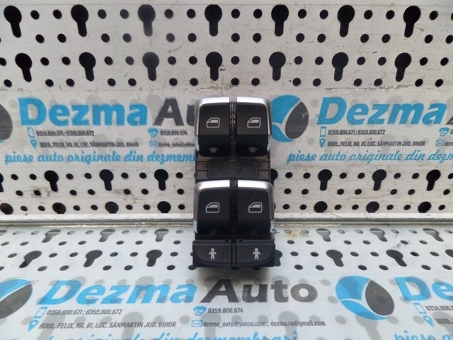 Butoane comanda geam stanga fata 4G0959851, Audi A6 Allroad (4GH)