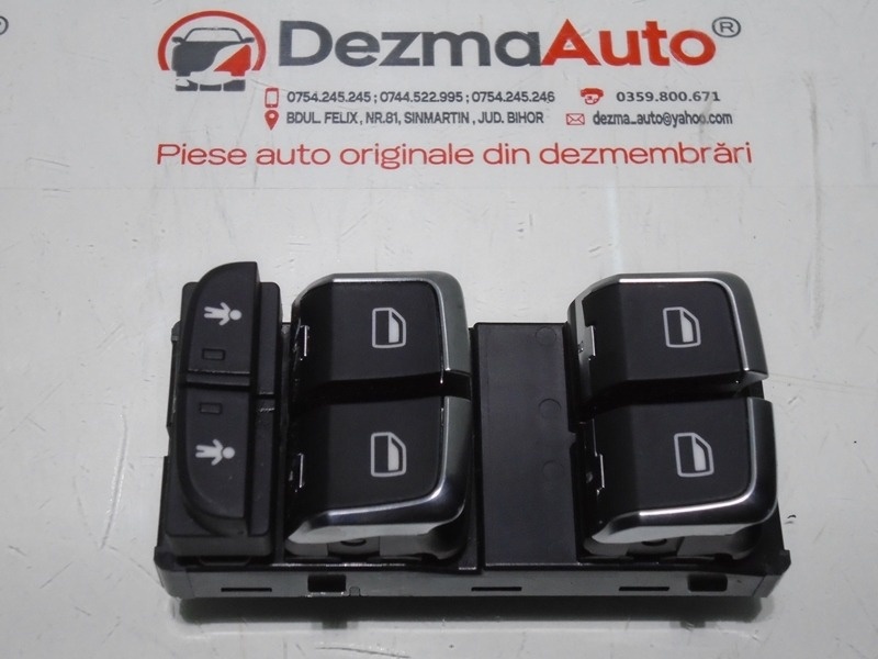 Butoane comanda geam stanga fata 8V0959851E, Audi A3 Sportback (8VA) (id:292470)