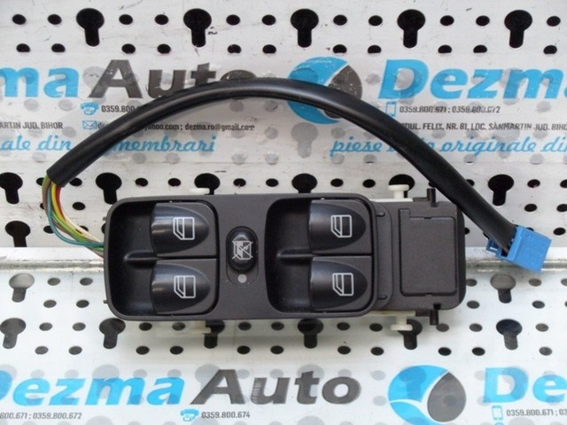 Butoane comanda geam stanga fata A2038210479, Mercedes Clasa C (W203)