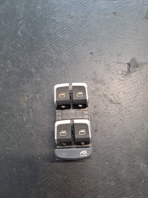 Butoane comanda geamuri sofer Audi A4 (8K2, B8) [Fabr 2008-2015] - COD 8U0959851