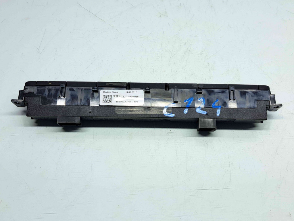 Butoane comenzi consola centrala Audi A6 (4G2, C7) [Fabr 2012-2017] 4G0927137D