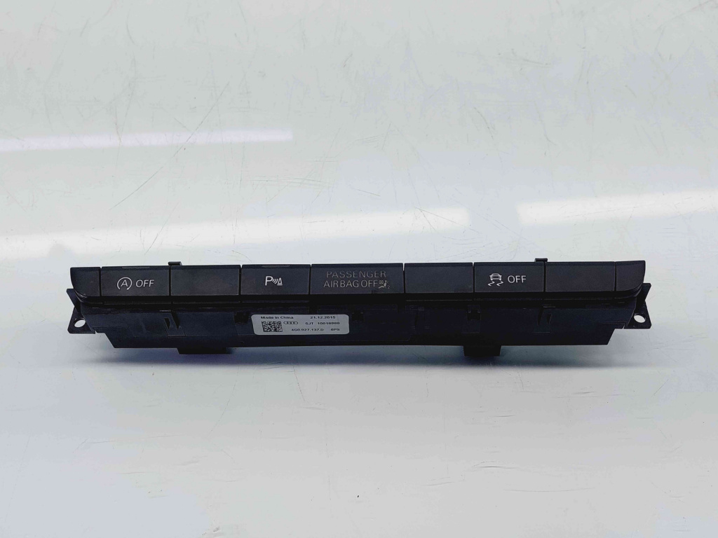 Butoane comenzi consola centrala Audi A6 (4GC, C7) Facelift S-line [Fabr 2012-2017] 4G0927137D