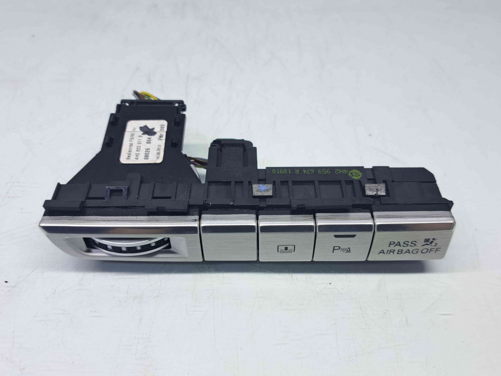 Butoane comenzi consola centrala Audi A8 (4H) [Fabr 2010-2017] 4H0820911B