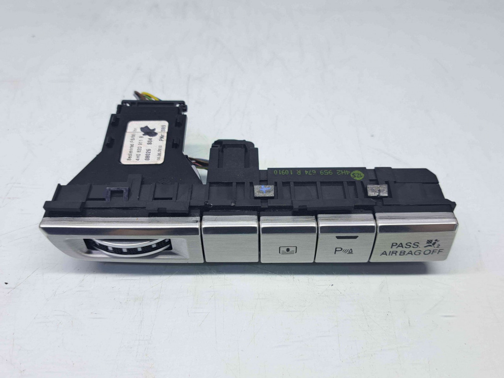 Butoane comenzi consola centrala Audi A8 (4H) [Fabr 2010-2017] 4H0820911B